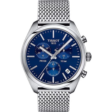 Buy Tissot White Dial Stainless Steel Strap Analogue Quartz Wrist ...