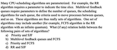 Image result for CPU Algorithms Are Parameterized