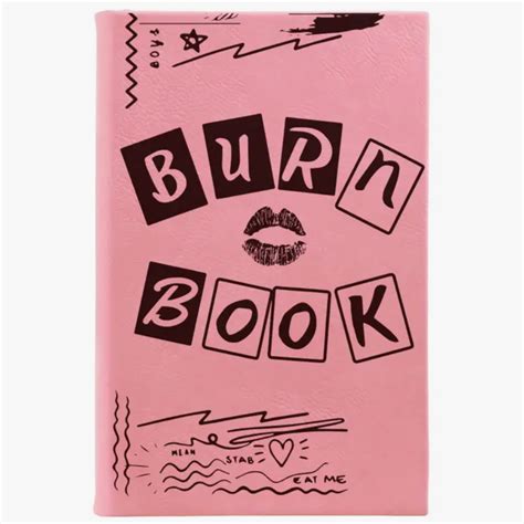 Mean Girls Burn Book Cover