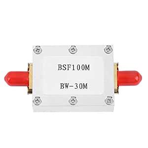 Set of 2 Filter, 76-120MHZ Stop Band 50Ω Impedance Aluminum Alloy ...