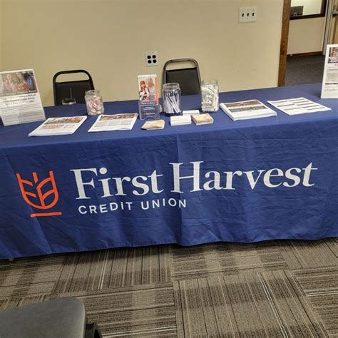 2nd event of the day for First Harvest Credit Union !! We are at the ...
