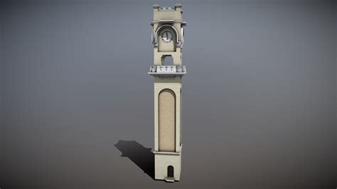 Clock Tower of Xanthi/Πύργος του Ωρολογίου Ξάνθη - 3D model by skald98 [ad0349f] - Sketchfab