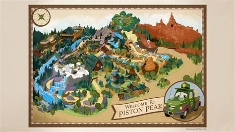 Cars Land at Walt Disney World Called Piston Peak National Park, Part ...