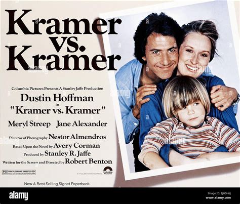 Kramer vs kramer poster hi-res stock photography and images - Alamy