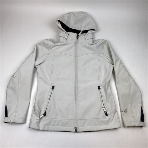 FREE COUNTRY Wm Medium Hooded Jacket LIVE IN IT Front… - Gem