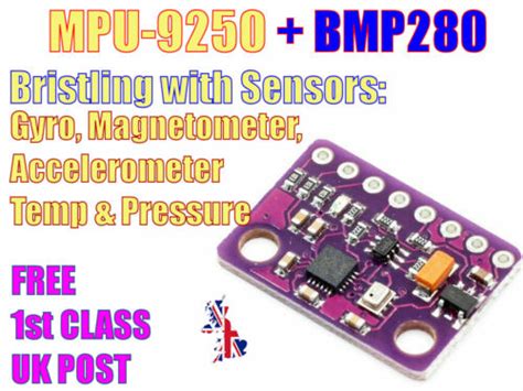 MPU9250 BMP280 10DOF Gyroscope Accelerometer | Ubuy India