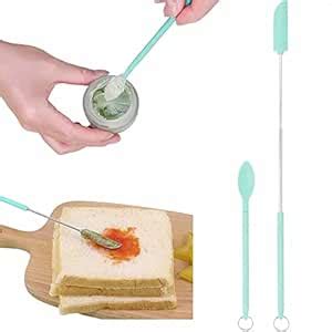 Buy TGOPIT Telescoping Spatula and Spoon, Silicone Mini Spatula ...
