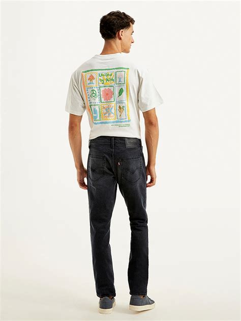 Men's 511 Black Slim Fit Mid Rise Jeans – Levis India Store