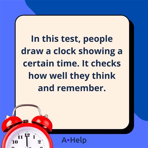 Clock Draw 的图像结果