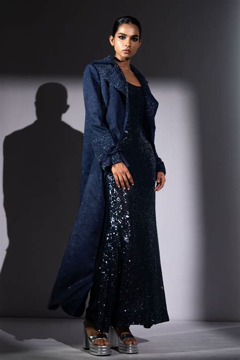 Nikita Mhaisalkar - Ash Blue Trench - Elahe