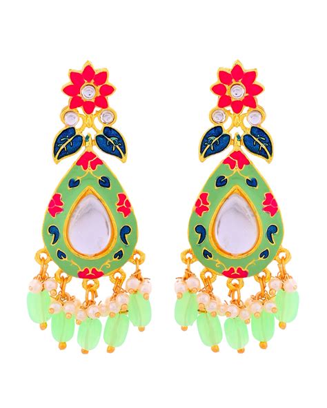 MINT RUBY CHANDBALI – For Ya