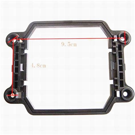 Buy Fuxell Replacement AMD CPU Fan Bracket Stand Base Black for AM2 AM3 ...
