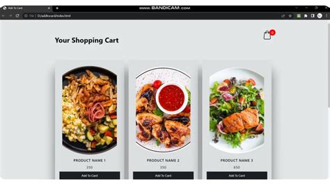 Image result for How to Add Items to Cart Using HTML and CSS