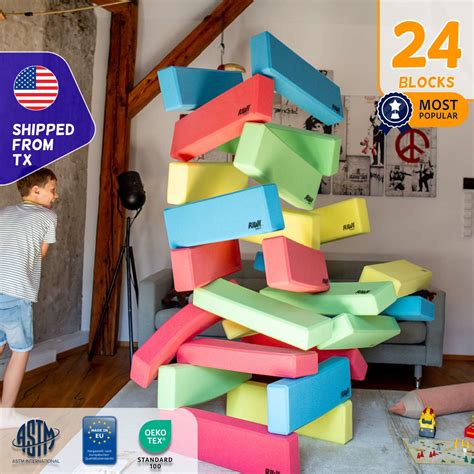 RIWI® XXL Building Blocks! – Endless Play, Big Creativity, Safe for Your Home! – RIWI Buildit US