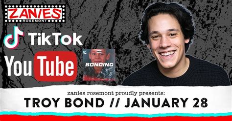 Troy Bond at Zanies Rosemont, Zanies Comedy Club Rosemont, 28 January ...