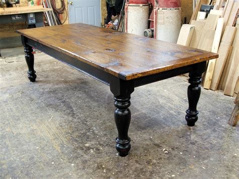 Stained Pine Farmhouse Tables