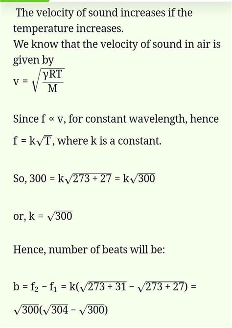 two identical flutes produce fundamental notes of frequency 300 Hz at ...