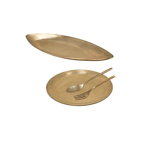 Bronze Pasta Platter Set – Kansyam