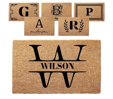 Personalized Front Door Mats