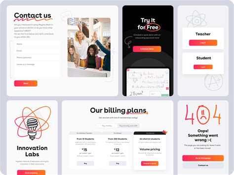 Image result for Web Page Designmaths Library