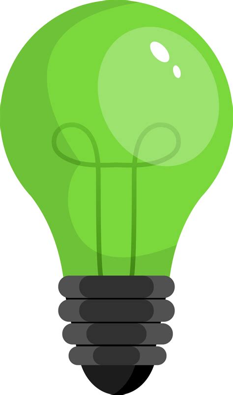 Colored light bulb clipart design illustration 9380031 PNG