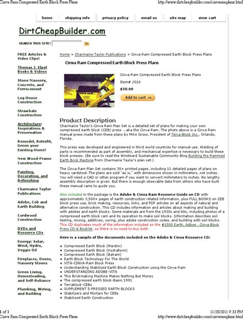 Image result for Compressed Earth Block Cinva Machine