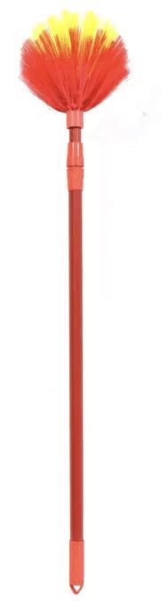 Extendable Handle Gobhi Jala Broom For Corner Jala Cleaning (1Pc.) Fib ...