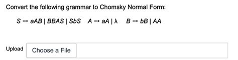 Image result for Convert Grammar into Chomsky Normal Form