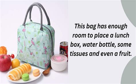 DEE Sons Aluminium Lining Thermal Insulated Lunch Bag | Tote Lunch Bag ...