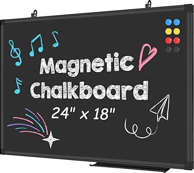 Lockways Magnetic Chalkboard Black Board - 24 X 18 India | Ubuy