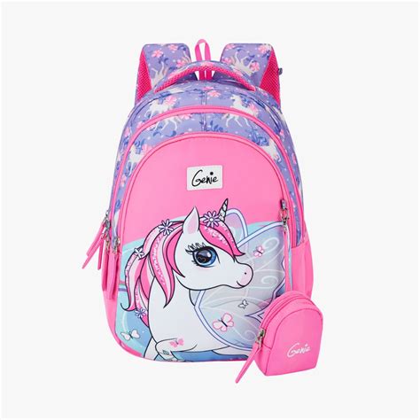 Magic Unicorn Pink Kids Bag for Girls in India - Genie