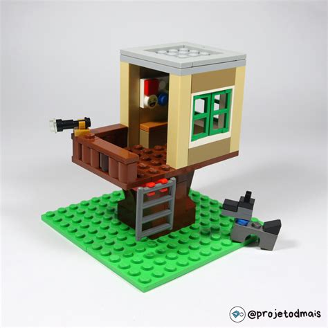 Image result for LEGO Tree House Tutorial
