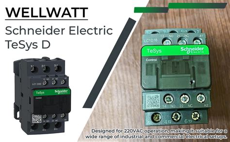 Schneider Electric LC1D32M7 Tesys D - AC Contactor with 32A, AC3 ...