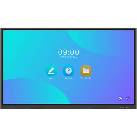 BIG VUE 75 Inches Android 11 Smart Interactive Digital Board/Flat Panel ...