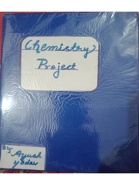 Image result for Class 10 Project File Science