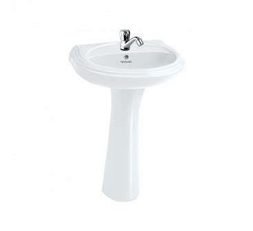 Delta Pedestal Wash Basin – Luxus