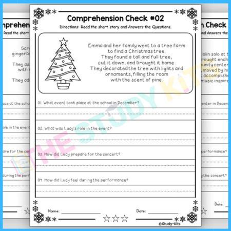 December Reading Worksheet 的图像结果