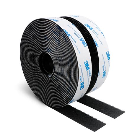 3M Tape Self-Adhesive 25 mm x 6 m Extra Strong Black Heavy Duty Self ...