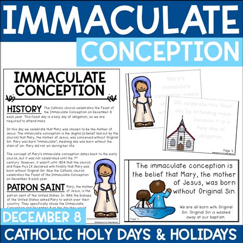 Immaculate Conception | Catholic - Adventures of a 4th Grade Classroom ...