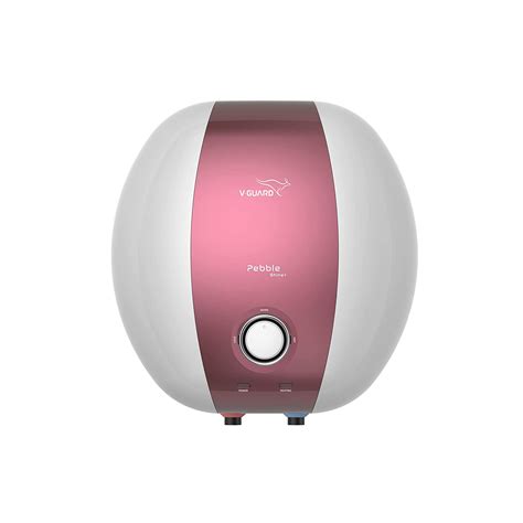V-Guard Pebble Shine Plus 15 Litre Water Heater BEE 5 Star ‎White-Grap ...