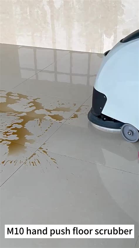 Warehouse Floor Scrubber