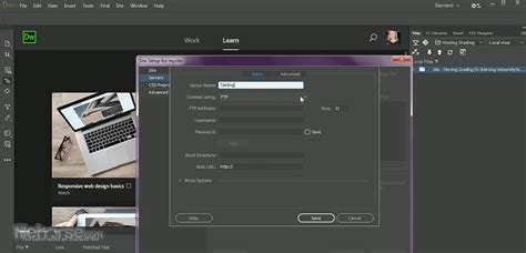Descargar Adobe Dreamweaver CC 2018 para Mac - Entrar en PC