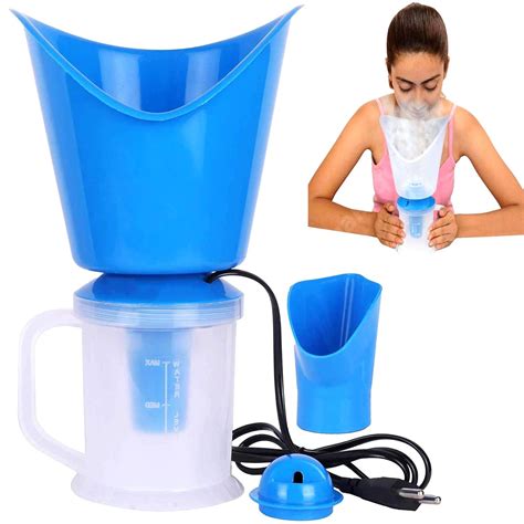 Dual Layer Protection 3 In 1 Steam Vaporizer With For Heat & Shock Facial Steamer |Nose Steamer ...