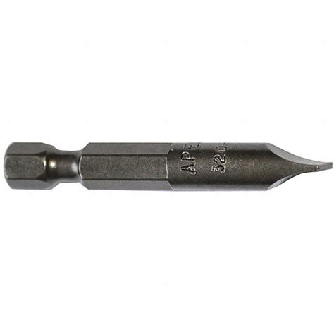APEX, Power Bit, Slotted Head, Power Bit - 22PF78|320-00X-5PK - Grainger