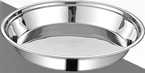 Buy SAVISON Stainless Steel Heavy Base Atta/Dough Parat for Home ...