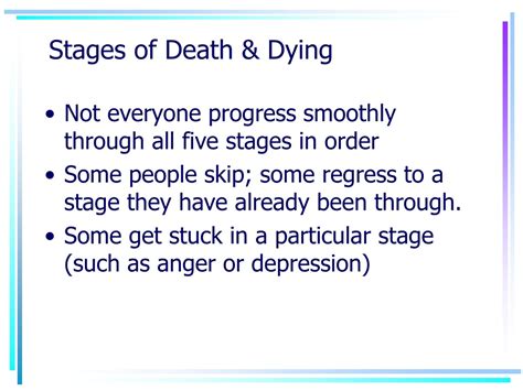 PPT - Stages of Death and Dying PowerPoint Presentation, free download - ID:9101125