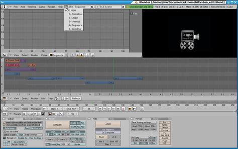 Blender Sequencer Editor 的图像结果