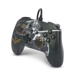 PowerA Enhanced Wired Gaming Controller for Nintendo Switch, Battle ...