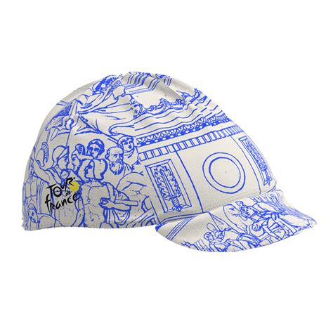 Santini TDF Arrivee Arc De Triomphe Cycling Cap-Print