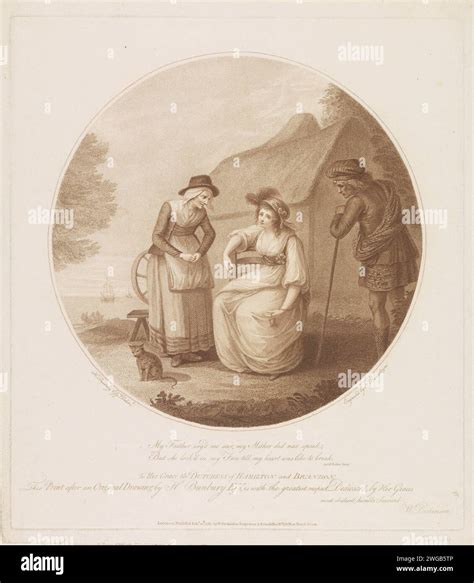 Auld Robin Gray, Francesco Bartolozzi, after Henry William Bunbury, 1783 print Scene from Auld ...